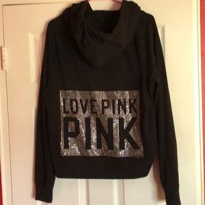 VS PINK Hoodie Sweatshirt with 💎 Bling 💎